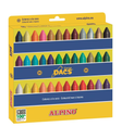 Estuche Ceras 36 Colores Dacs Alpino