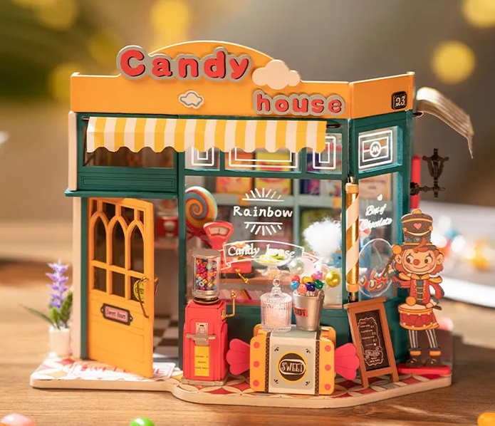Kit -Rainbow Candy House- Rolife Robotime