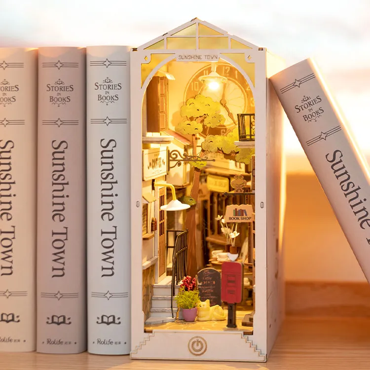 Kit Diorama Librería -Sakura Densya- Rolife Robotime