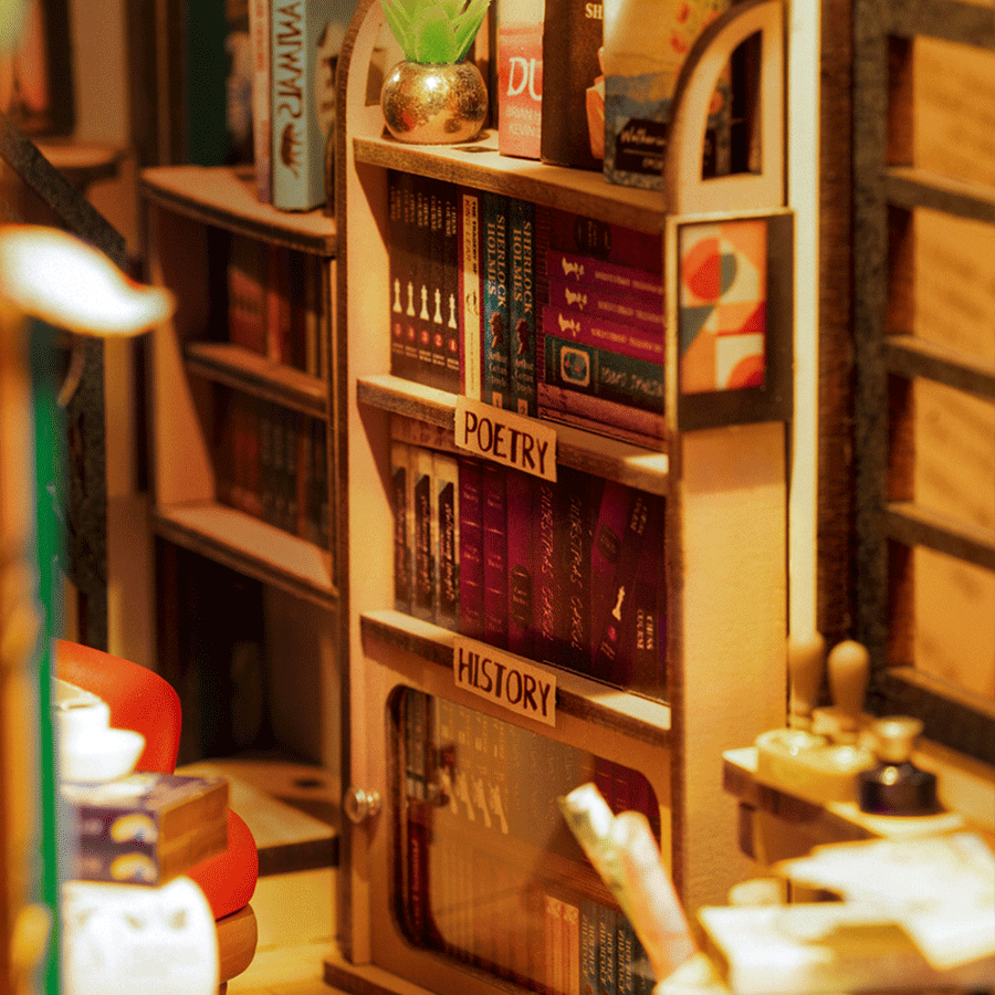 Kit Diorama Librería -Bookstore- Rolife Robotime