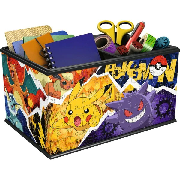 Puzzle 3D Storage Organizador -Pokemon- 223 piezas Ravensburger