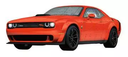 Puzzle 3D Midi 108 piezas -Dodge Challenger SRT- Ravensburger