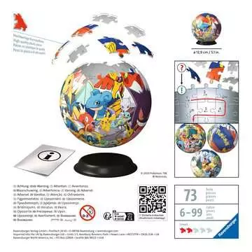 Puzzle 3D Puzzle Ball -Pokemon- Ravensburger