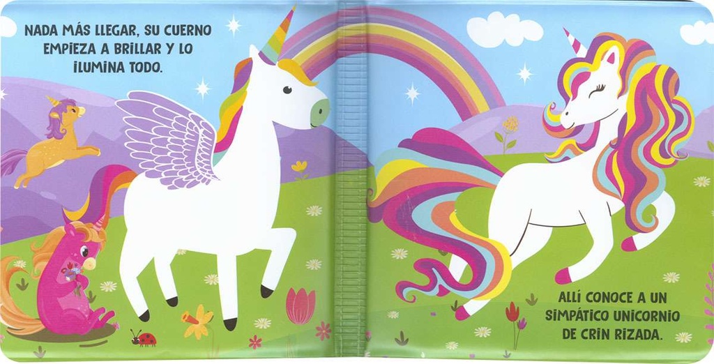 Juego Libro de Baño -Unicornios- Susaeta Ediciones