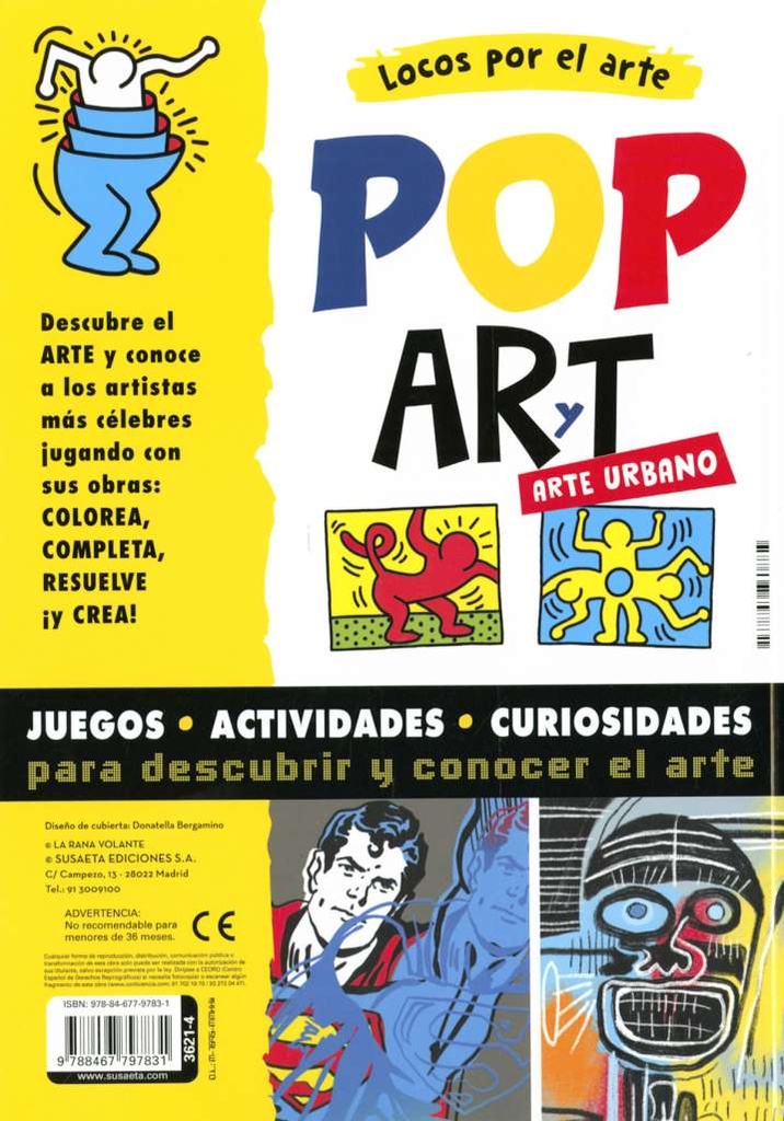 Locos por el Arte: Pop Art - Susaeta Ediciones