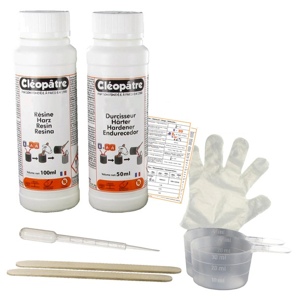 Resina Cristal -Crystal Diamond- Kit (150 ml.) Cleopatre