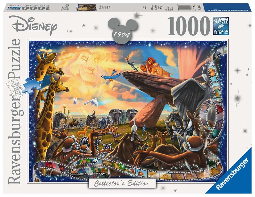 Puzzle 1000 piezas -Disney Classic: El Rey León- Ravensburger