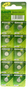 Pila Botón Alcalina LR44 / AG13 1,5 V 11,6 x 5,4 mm.