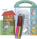 6 Lápices, 12 Colores -Dinosaurios- Susaeta Ediciones
