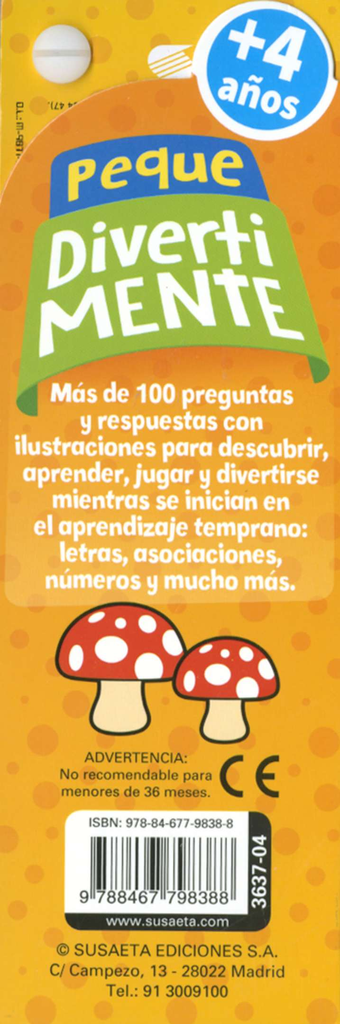 Peques Divertimente -Asociaciones- Susaeta Ediciones