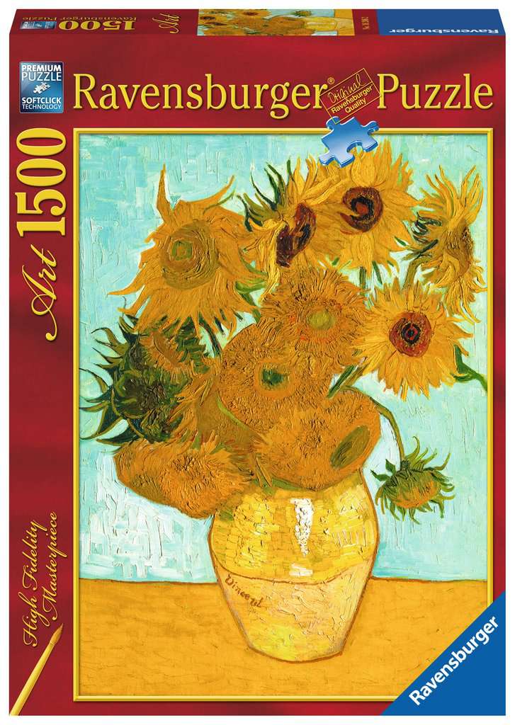 Puzzle 1500 piezas -Van Gogh: Los Girasoles- Ravensburger