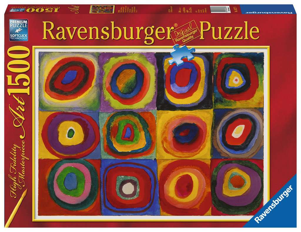 Puzzle 1500 piezas -Kandinsky: Estudio Sobre El Color- Ravensburger