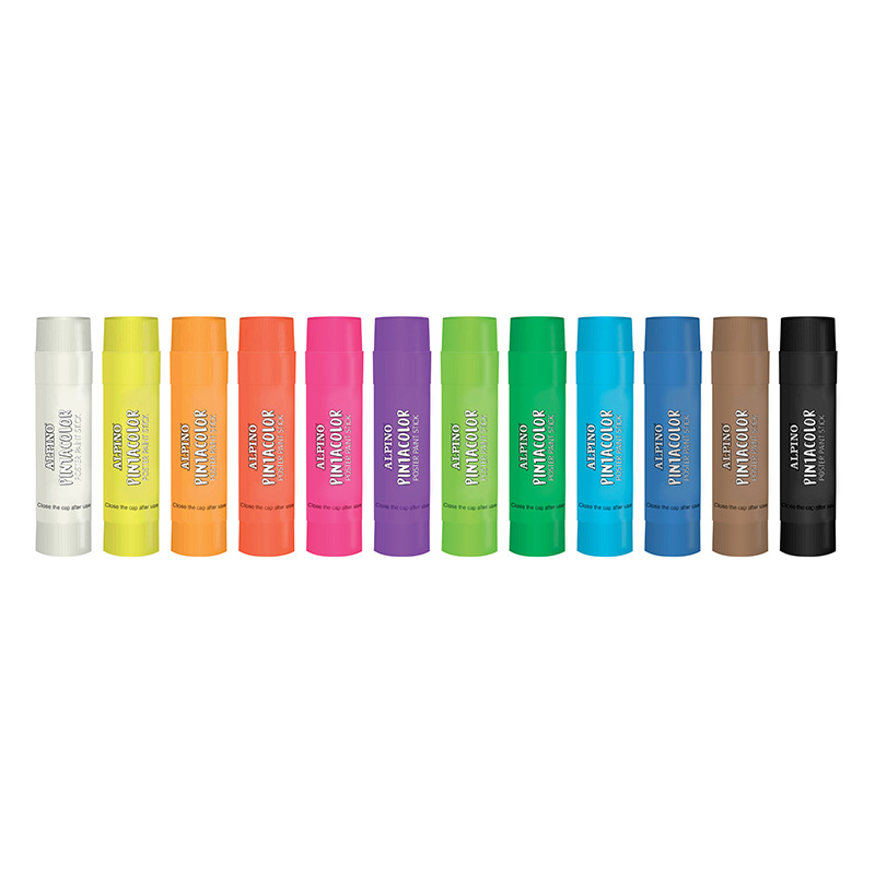 Estuche 12 Témperas en Barra PintaColor Alpino