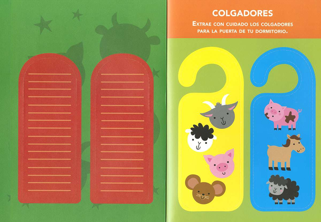 Actividades y Pegatinas Acolchadas -La Granja- Susaeta Ediciones