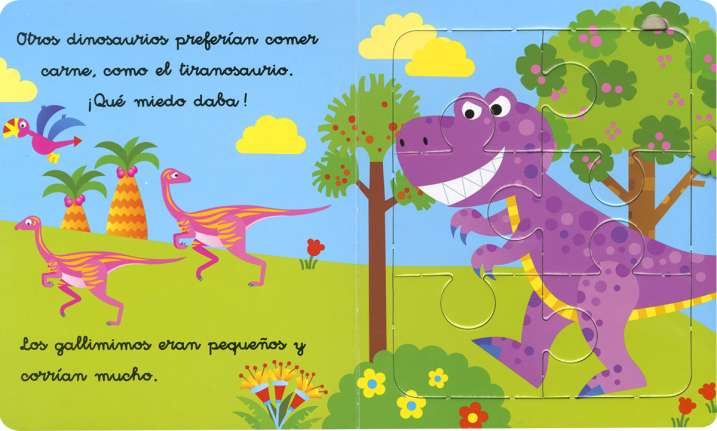 Cuento Puzzle -Dinosaurios- Susaeta Edicciones