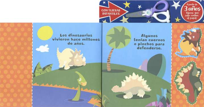 Recorta y Pega -Dinosaurios- Susaeta