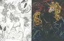 Dibujos para Colorear y Raspar -Unicornios- Susaeta Ediciones