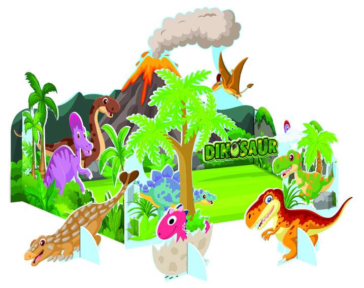 Maquetas y Actividades -Dinosaurios- Susaeta Ediciones