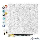 Pintar Por Números -Noche Estrellada, Van Gogh- Bastidor 20 x 20 cm. Figured´Art