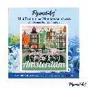 Pintar Por Números -Poster de Viaje a Amsterdam- Bastidor 20 x 20 cm. Figured´Art