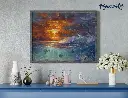 Pintar Por Números -Bajo los Cocos- Bastidor 40 x 50 cm. Figured´Art