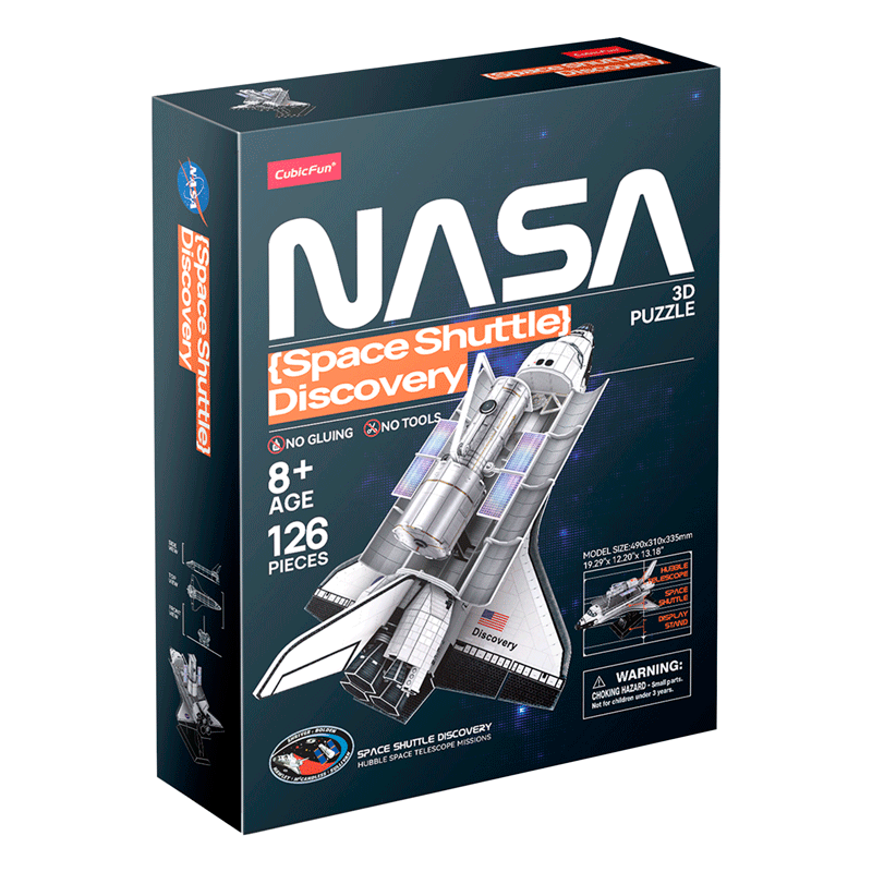 Set Puzzle 3D -Transbordador Discovery NASA -