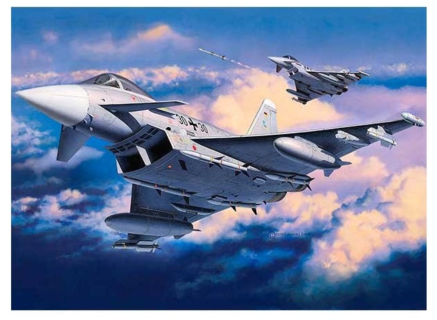 Avión 1/144 -Eurofighter Typhoon (Single Seater)- Revell