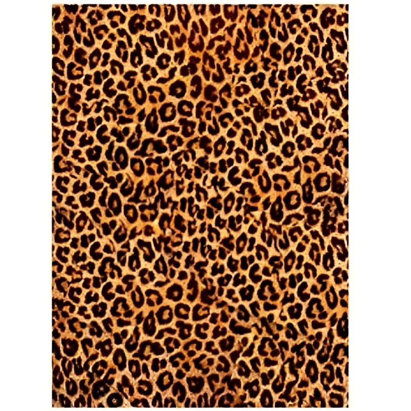 Papel Arroz Decorado 30x40 cm. -Print Leopardo 2- Cadence