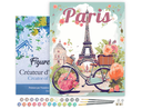 Pintar Por Números -Viaje a París Florido- Bastidor 40 x 50 cm. Figured´Art