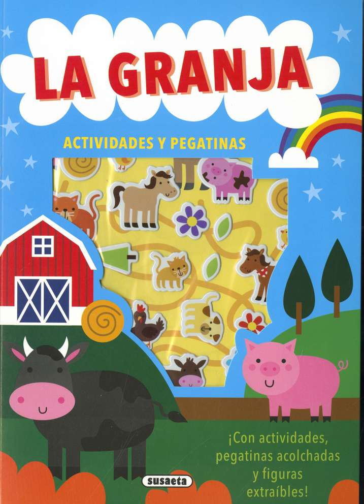Actividades y Pegatinas Acolchadas -La Granja- Susaeta Ediciones
