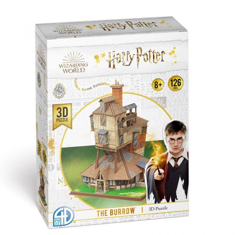 Set Puzzle 3D -Harry Potter: Madriguera de los Weasley-