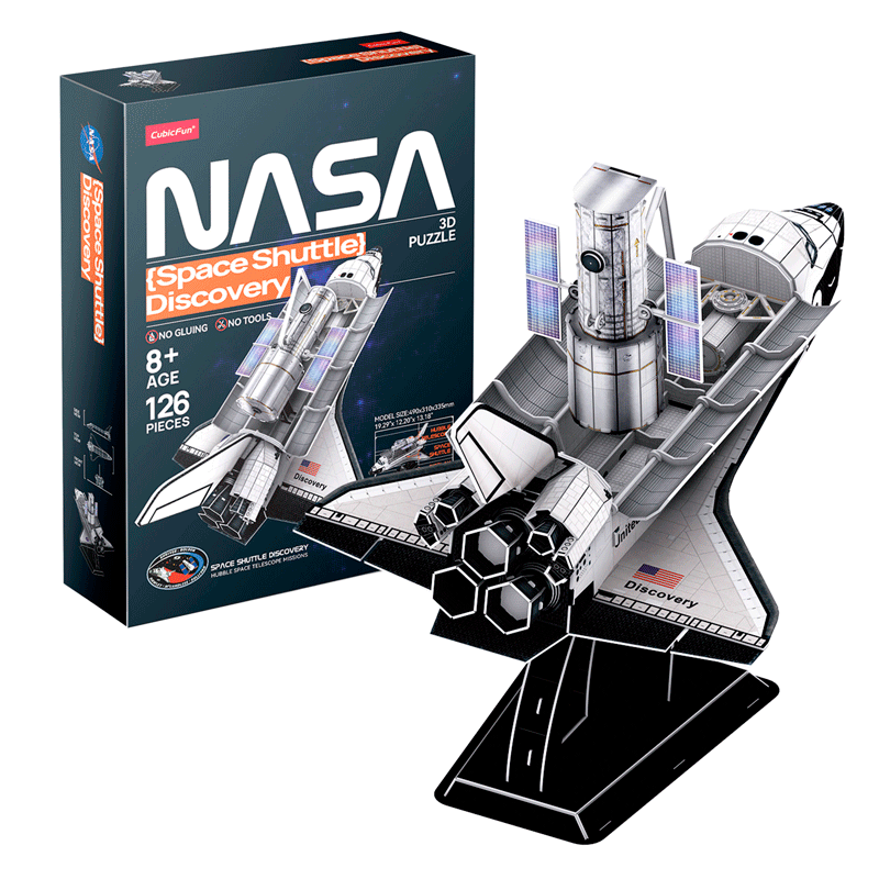 Set Puzzle 3D -Transbordador Discovery NASA -