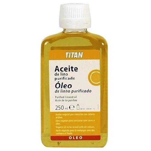 Aceite de Lino Purificado (250 ml.) Titán