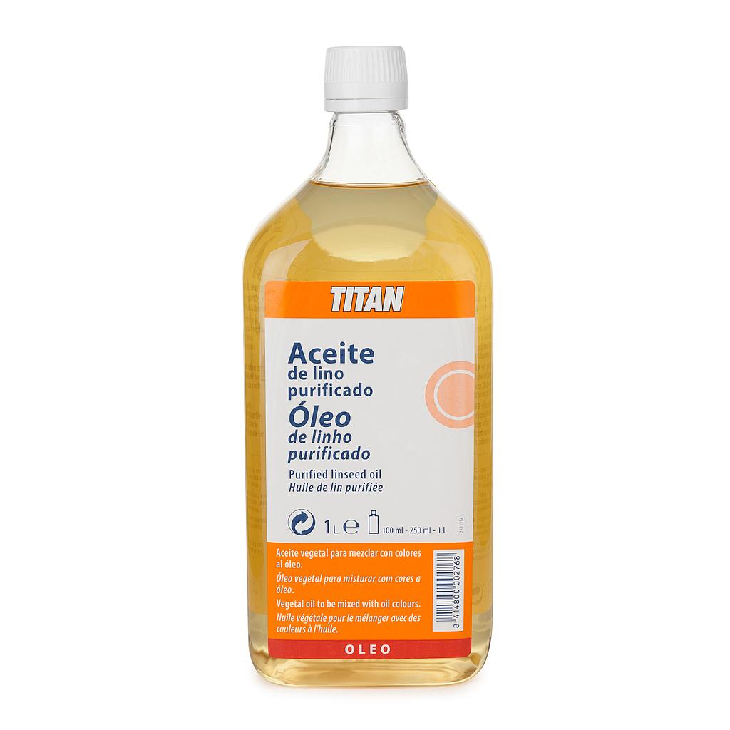 Aceite Lino Purificado (1000 ml.) Titán