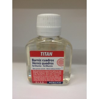 Barniz Cuadros Brillante (100 ml.) Titán