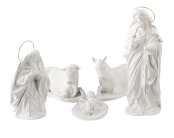 Figuras Nacimiento 30 cm. (5 pzs.) Escayola