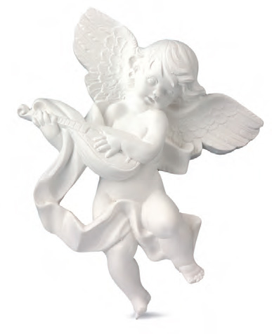 Angel Musical 24 cm. Escayola