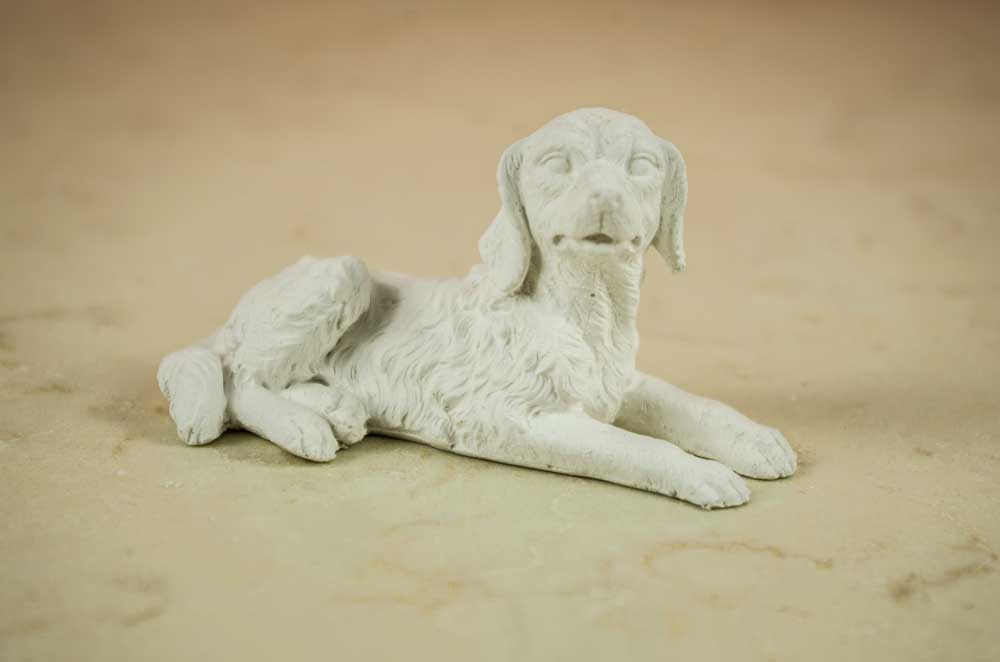 Figura Perrito 9 cm. Escayola