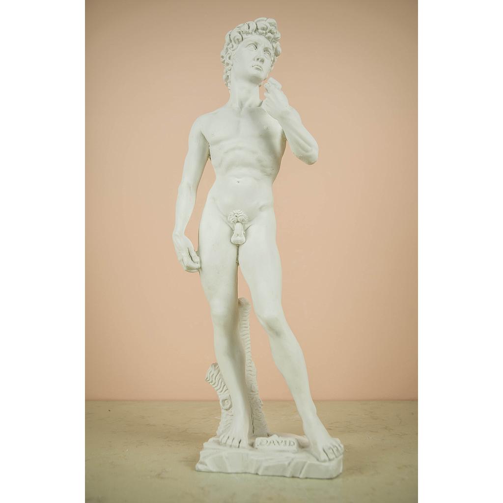 David (Miguel Angel) 40 cm. Marmolina
