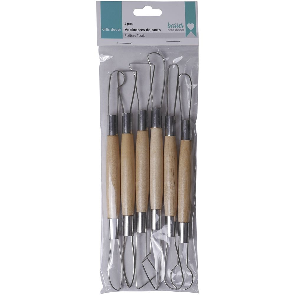 Surtido Vaciadores Dobles Modelado (6 pzs.) Artis Decor