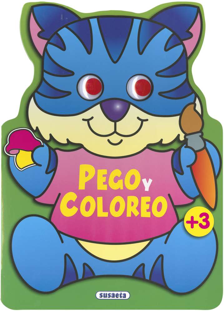 Pego y Coloreo Animales 3- Susaeta Ediciones