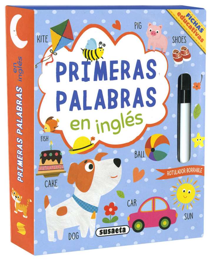 Fichas Educativas -Mis Primeras Palabras en Inglés- Susaeta Ediciones