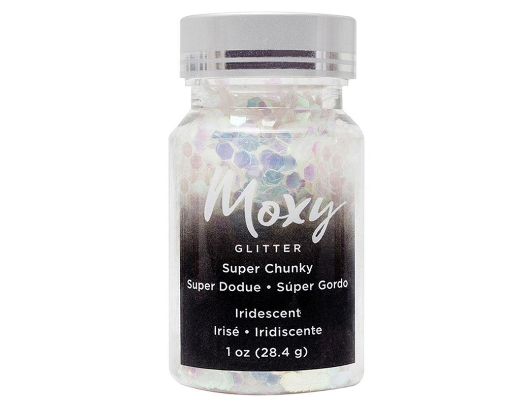 Purpurina Iridiscente Moxy Super Chunky 28,4 gr. American Crafts