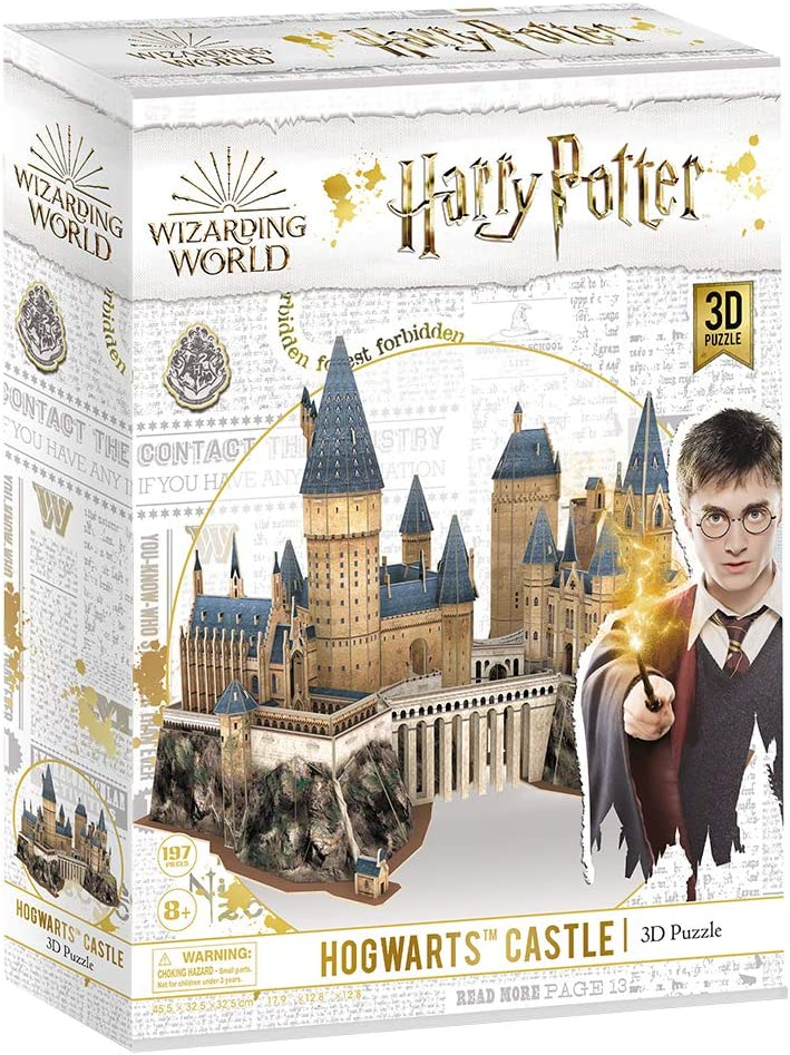 Set Construcción -Castillo de Hogwarts- Cubic Fun 3D