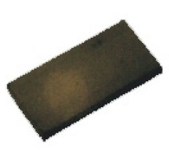 Teja Pizarra Recta Oscura 1:10 15x30x3 mm. Domus Kits (40 pzs.)