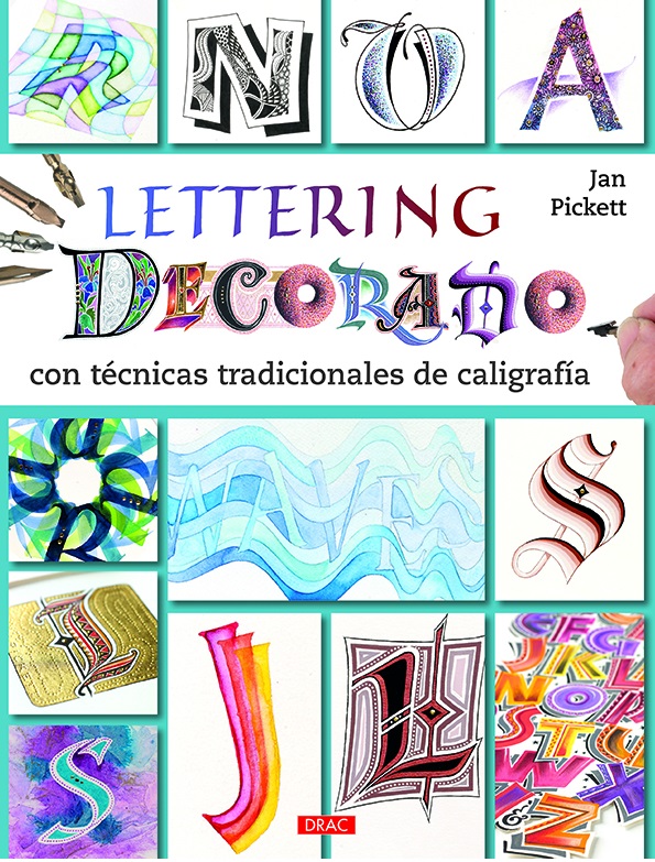 Lettering Decorado Técnicas Caligrafía- Editorial El Drac
