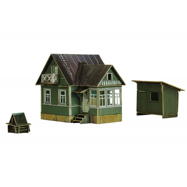 Kit Construcción Cartón -Casa Campo- Clever Paper