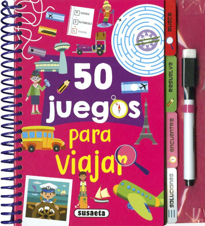 50 Juegos para Viajar - Susaeta Ediciones