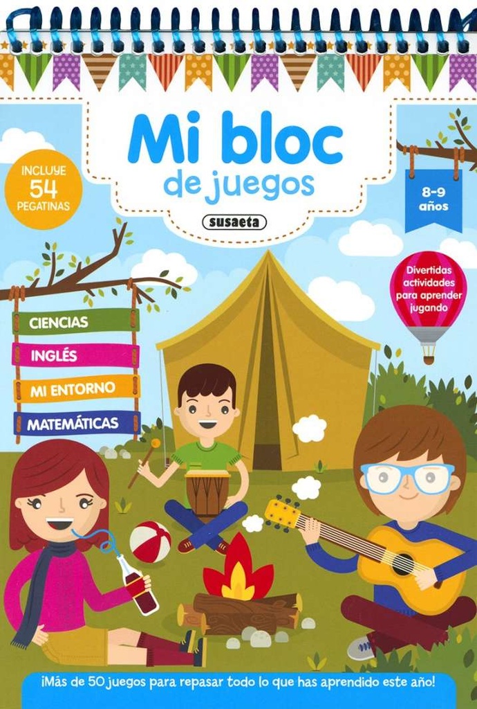Mi Bloc de Juegos (8-9 años)- Susaeta Ediciones