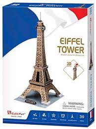 Set Construcción -Torre Eiffel- Cubic Fun 3D